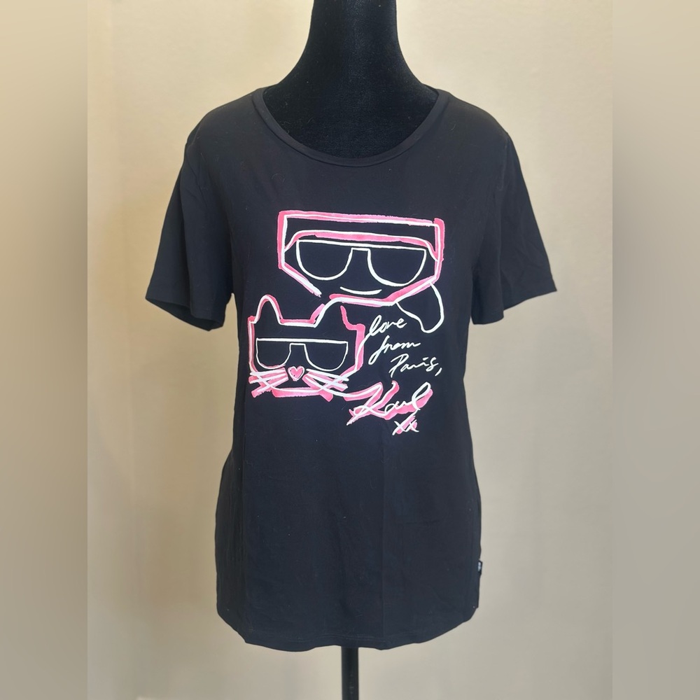 Karl Lagerfeld graphic tee